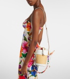 Dolce&Gabbana Secchiello Small raffia bucket bag