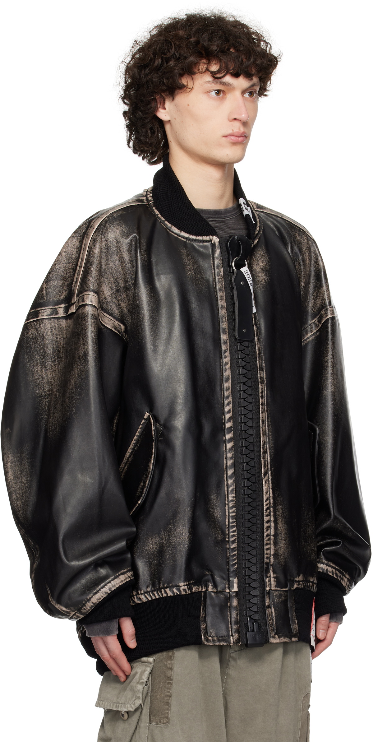 Maison Mihara Yasuhiro レザージャケット メゾン ミハラヤスヒロ Maison MIHARA YASUHIRO SOUVENIR JACKET