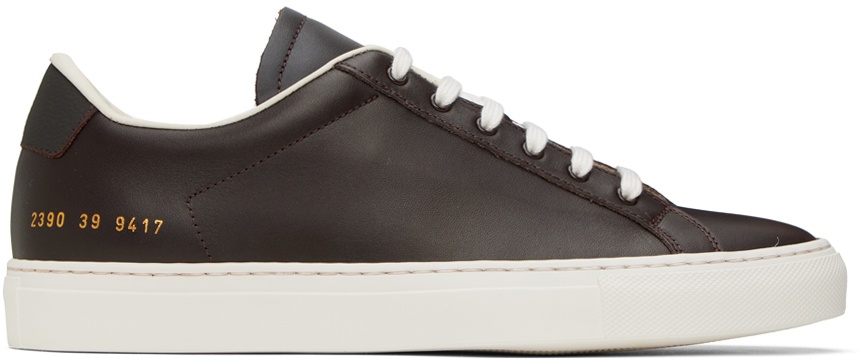 Common Projects Brown Retro Sneakers Common Projects
