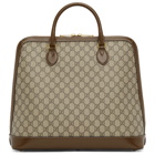 Gucci Beige Gucci 1955 Horsebit Top Handle Tote