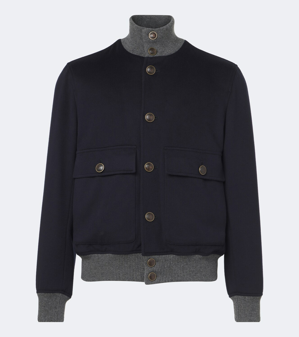 Brunello Cucinelli Virgin wool blouson jacket