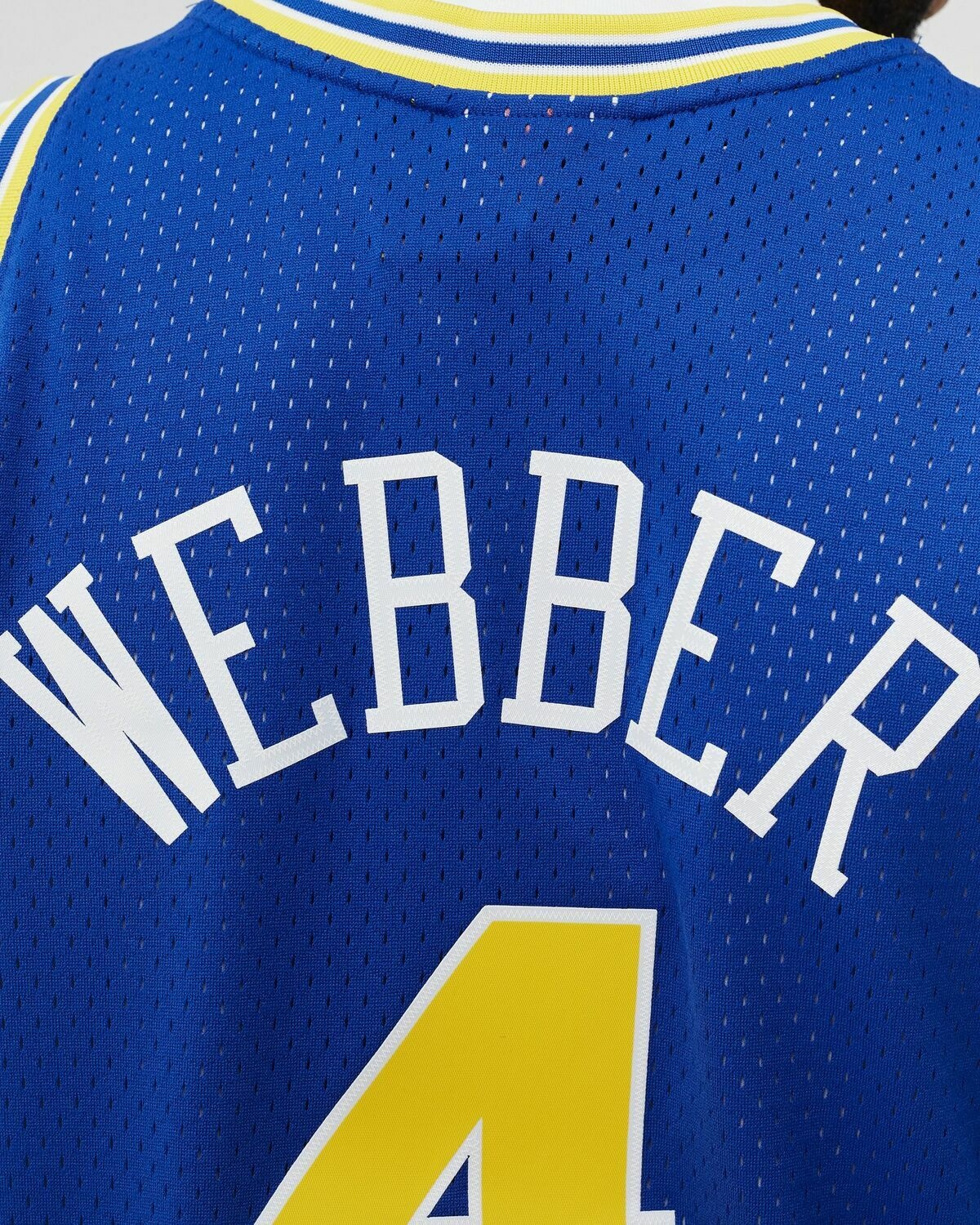 Mitchell & Ness Nba Swingman Jersey Golden State Warriors Road 1993 94 Chris Webber #4 Blue - Mens - Jerseys
