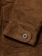 RRL - Alston Suede Jacket - Brown