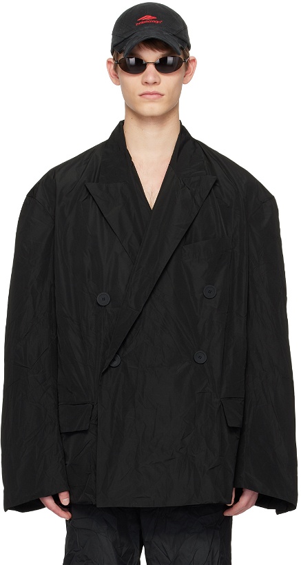 Photo: Balenciaga Black Packable Blazer
