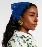Ruslan Baginskiy Crochet cotton scarf
