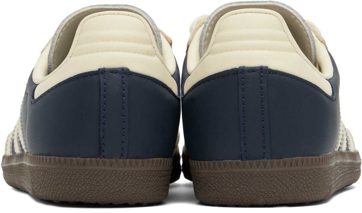 adidas Originals Off-White & Navy Samba OG Sneakers adidas Originals