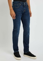 7 For All Mankind Slimmy Tapered-leg Jeans Dark Blue