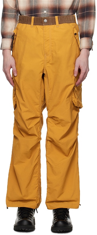 Photo: Barbour Tan and wander Edition Splits Cargo Pants