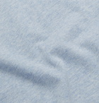 A.P.C. - Felix Mélange Organic Cotton-Jersey T-Shirt - Blue
