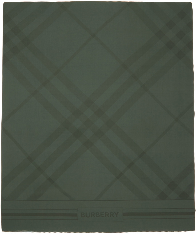 Photo: Burberry Green Argyle Scarf