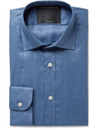 Favourbrook - Linen Shirt - Blue