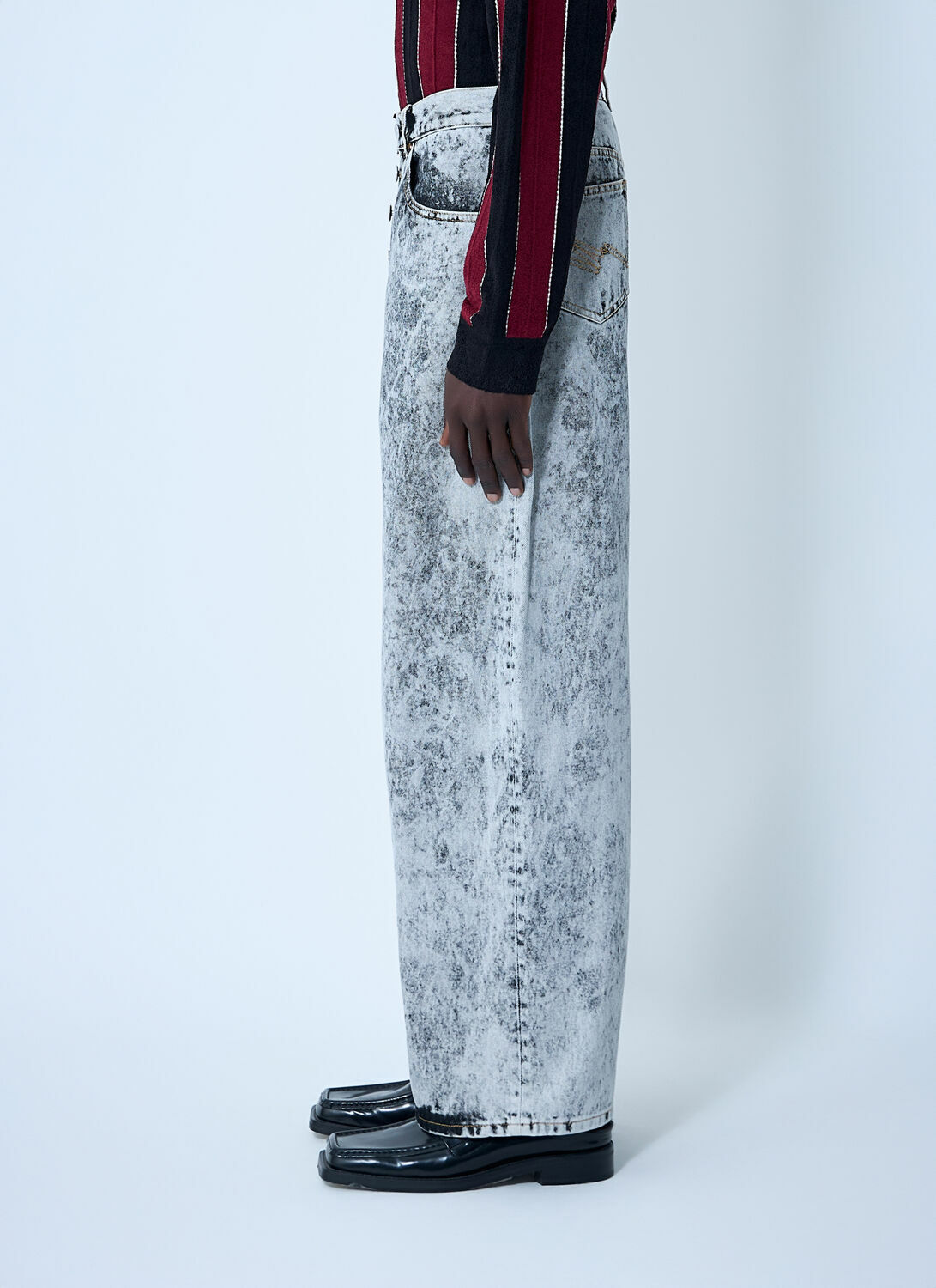 Martine Rose Coated Denim Jeans