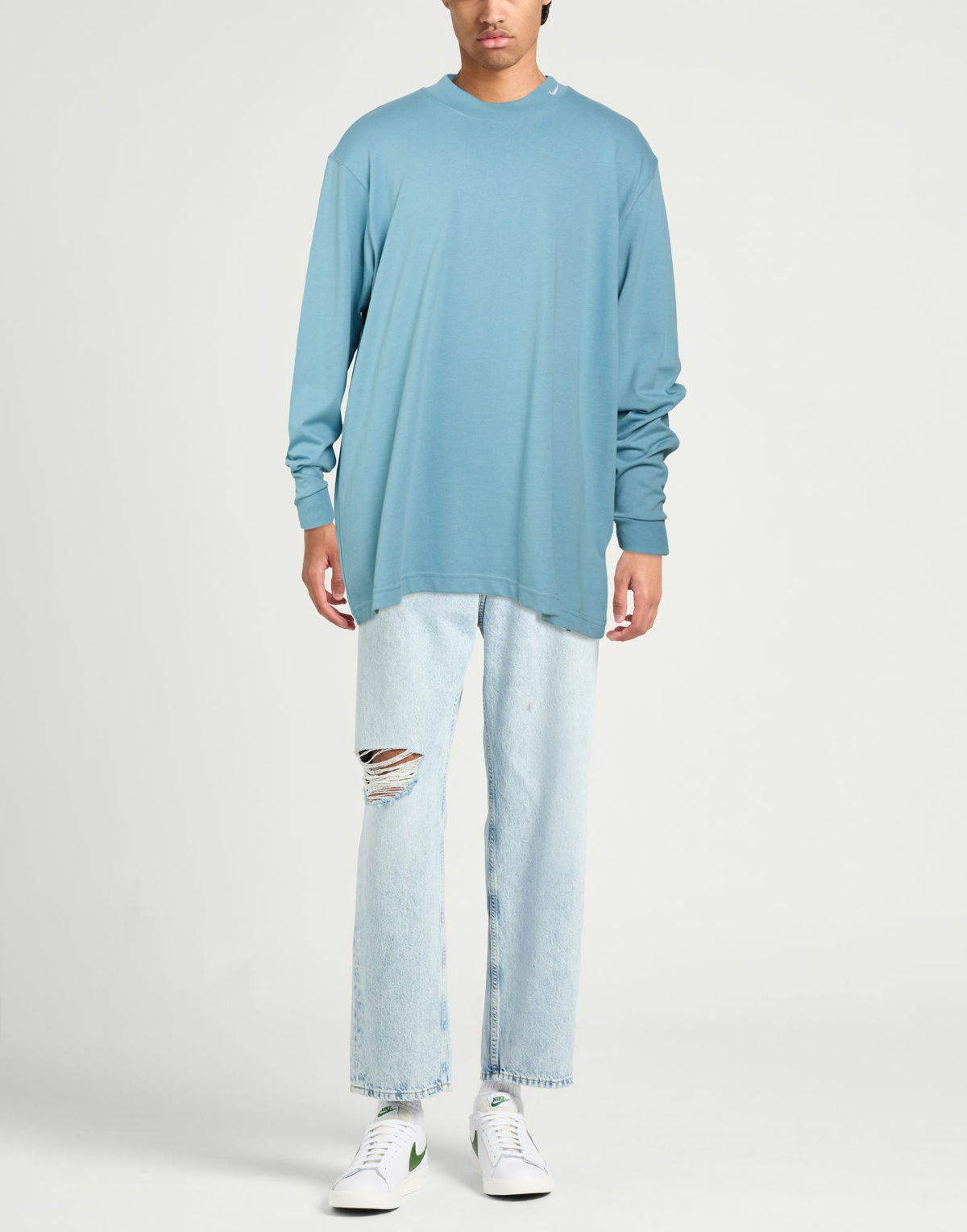Nike Mens T-shirt Sky in Blue