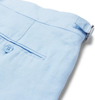 Orlebar Brown - Norwich Slim-Fit Linen Shorts - Men - Light blue