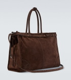 Prada Prada Bonnie suede tote bag