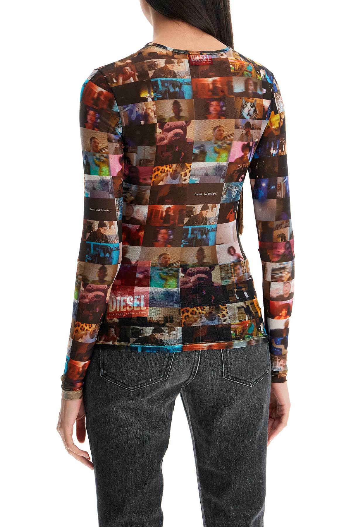 DIESEL "top t-lixy Multicolor