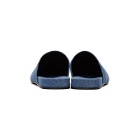 Balenciaga Blue Cosy BB Loafers
