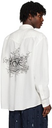 Acne Studios White Button Up Shirt