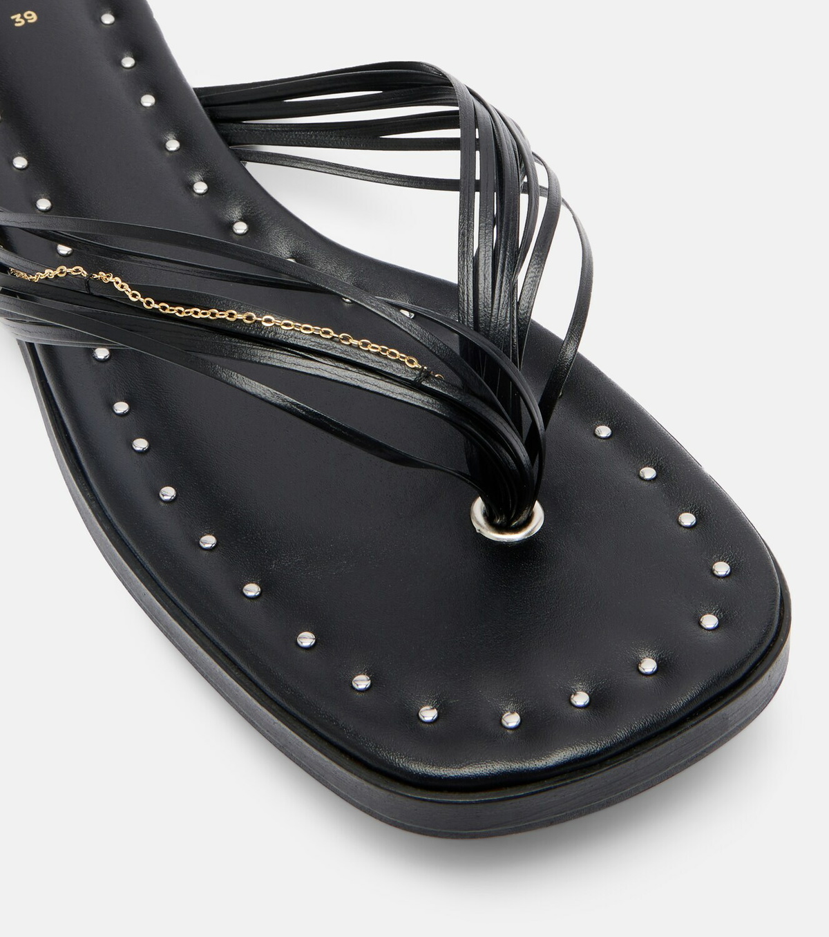 Sacai Leather thong sandals
