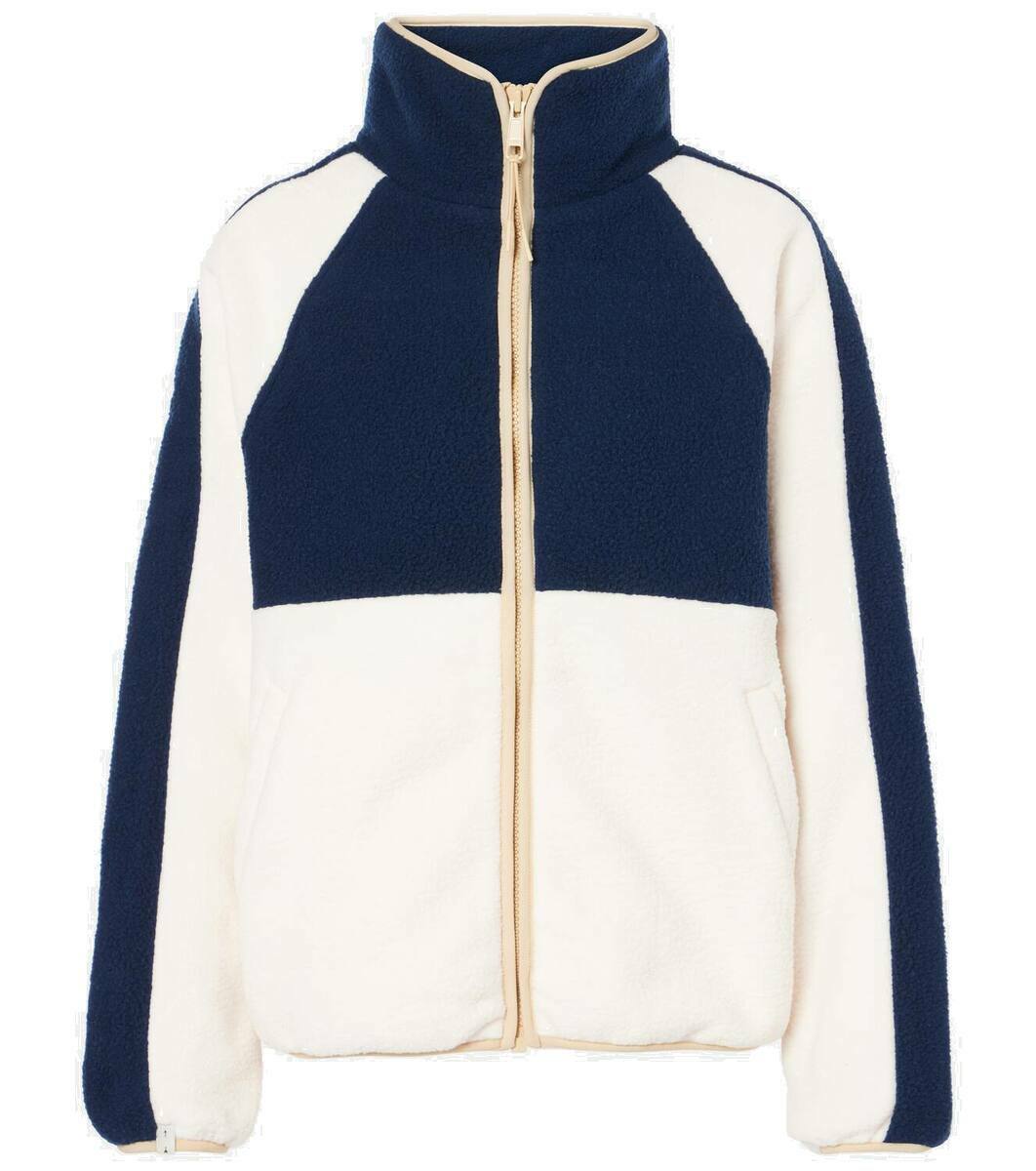 The Upside Harlow colorblocked fleece jacket The Upside