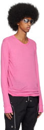 Rick Owens Pink Basic Long Sleeve T-Shirt