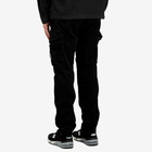 C.P. Company Men's Cargo Pant In Stretch Saten in Black