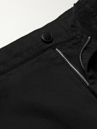 NN07 - Crown Stretch-Cotton Shorts - Black