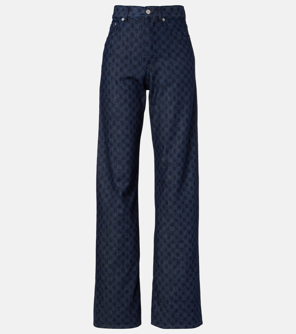 Dries Van Noten Floral wide-leg jeans