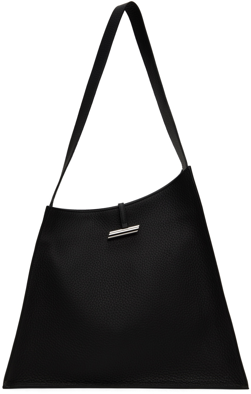 Little Liffner Black Slanted Tote