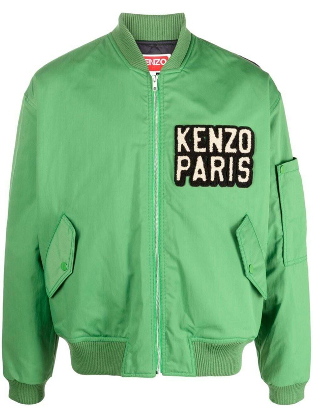Photo: KENZO - Logo Bomber Jacket