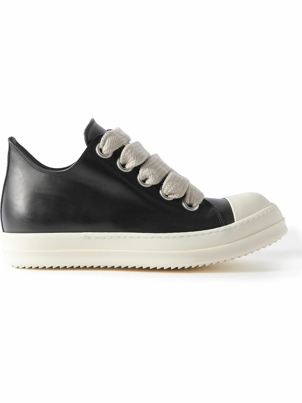 Photo: Rick Owens - Leather Sneakers - Black