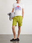 Vilebrequin - Thom City Logo-Print Cotton-Jersey T-Shirt - White