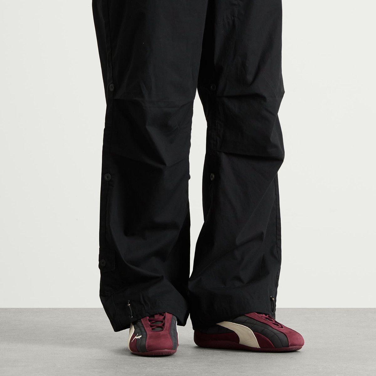 Puma Speedcat Plus Quilted Sneaker in Ruby Shimmer/Warm White