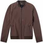 Acronym Men's Schoeller 3Xdry Wb-400 Bomber Jacket in Schwarzrot