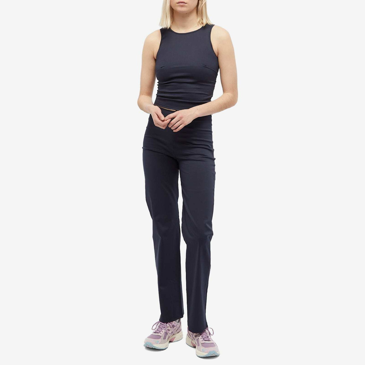 Peachy Den Women's Luella Vest Top in Navy