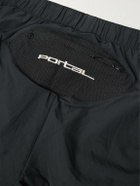 Portal - Marka Liner 5" Mesh-Trimmed Recycled-Shell Running Shorts - Black
