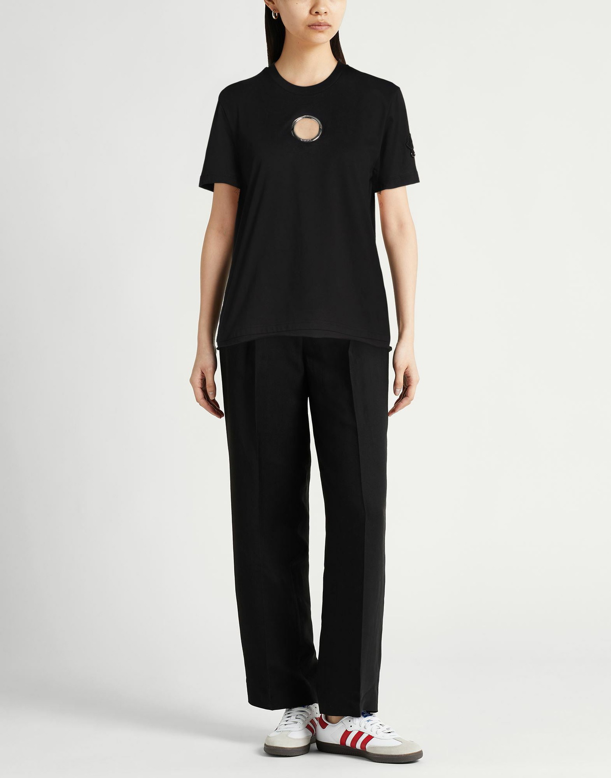 Moncler X Willow Smith Womens T-shirt in Black