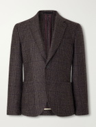 Paul Smith - Wool-Blend Prince Of Wales Blazer - Brown