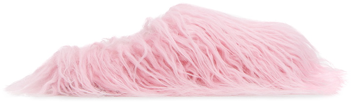 Photo: Marni SSENSE Exclusive Pink Fussbett Sabot Loafers