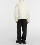 Moncler Pedrix faux fur down jacket