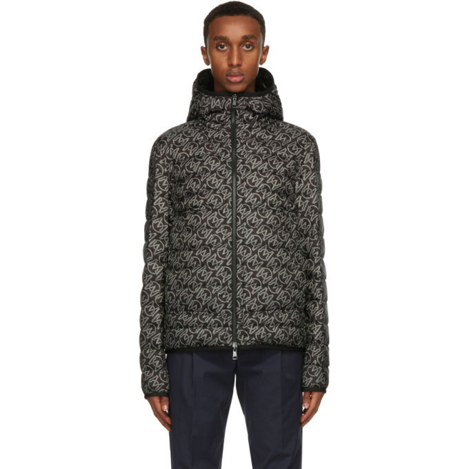 Photo: Moncler Reversible Black and Grey Down Zois Jacket