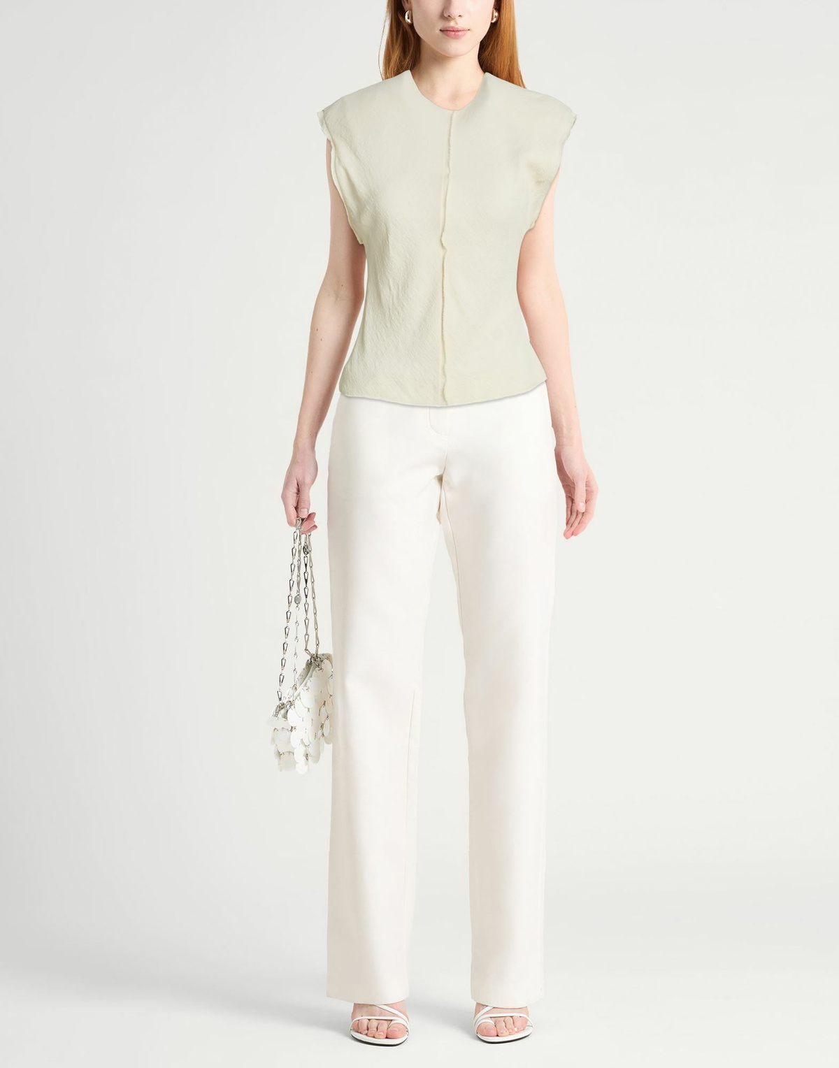 Ami Alexandre Mattiussi Womens Top Ivory