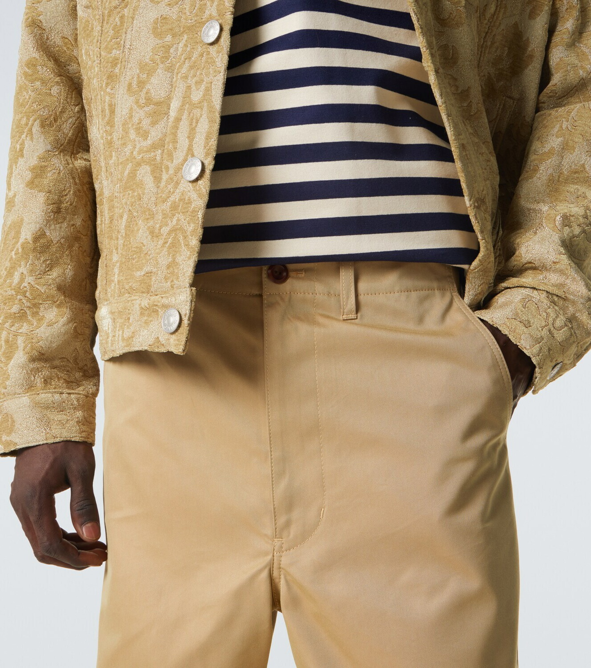 Junya Watanabe Cotton-blend straight pants