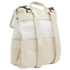 Rains Women's Split Bucket Backpack in Whisper 