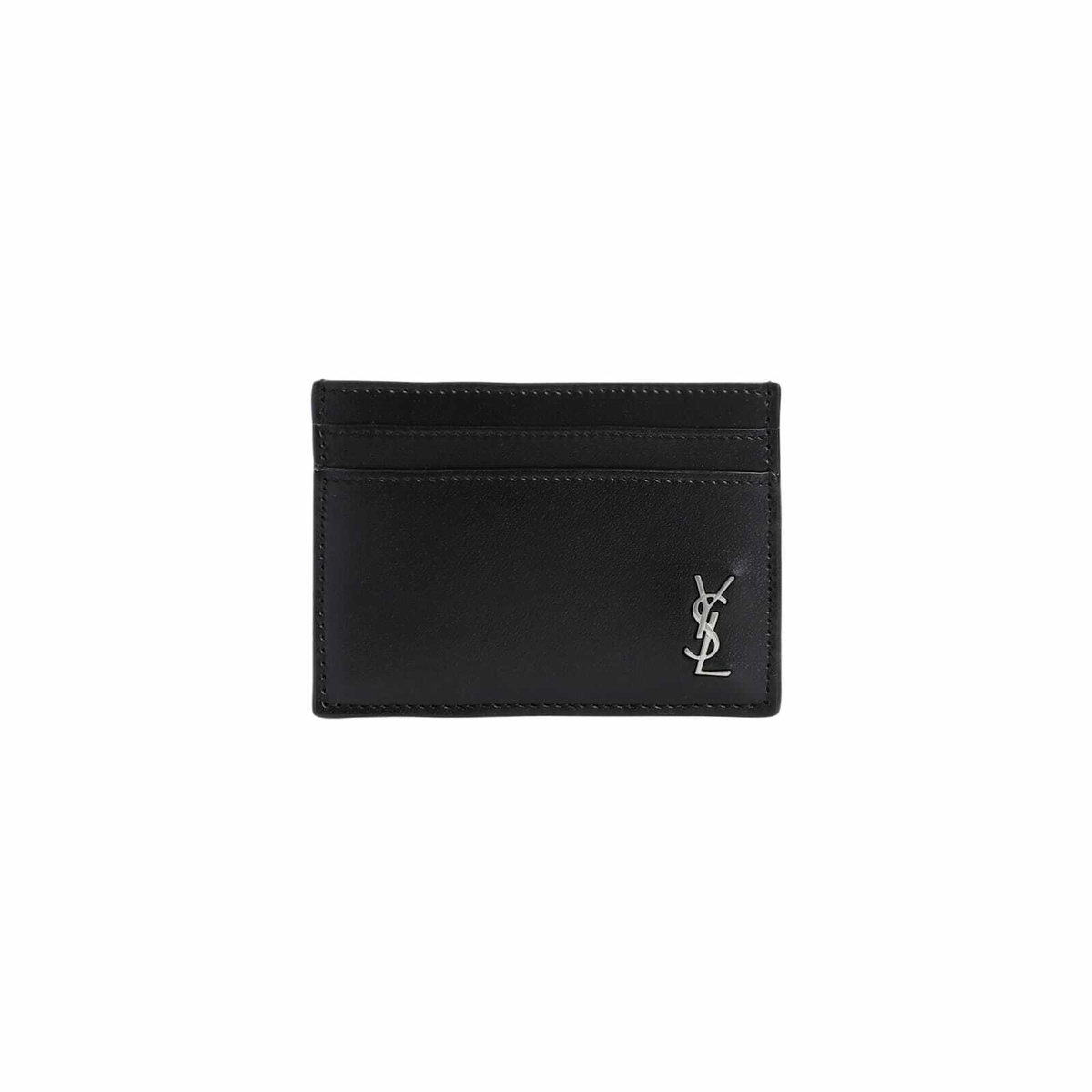 Saint Laurent Calf Leather Card Holder