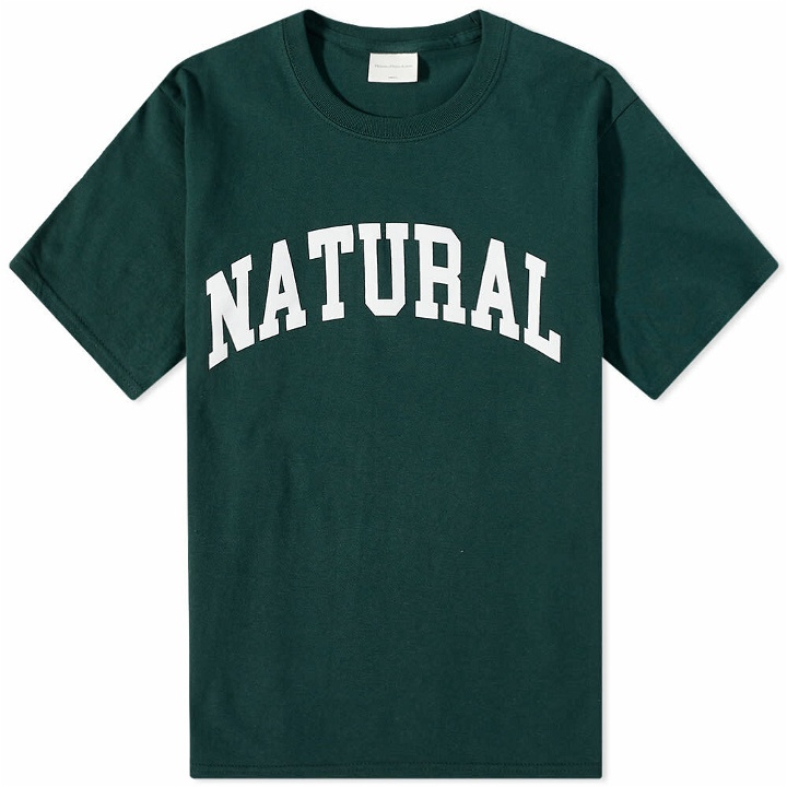 Photo: Museum of Peace and Quiet Men's Natural T-Shirt in Forest