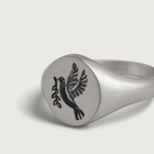 Serge DeNimes Men's Blessed Ring in Silver