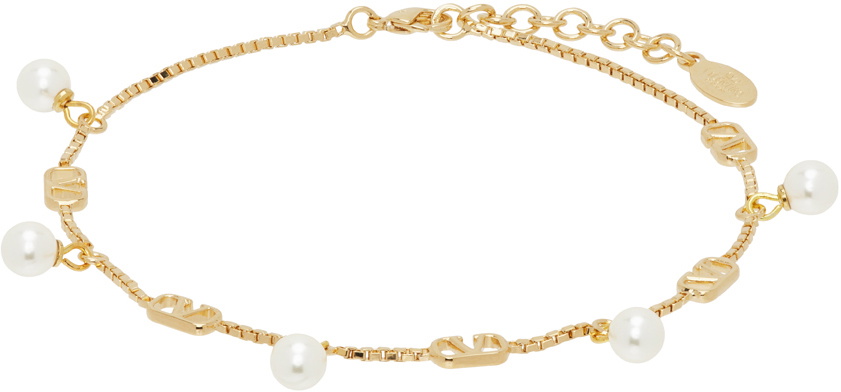 Valentino Garavani Gold VLogo Signature Bracelet