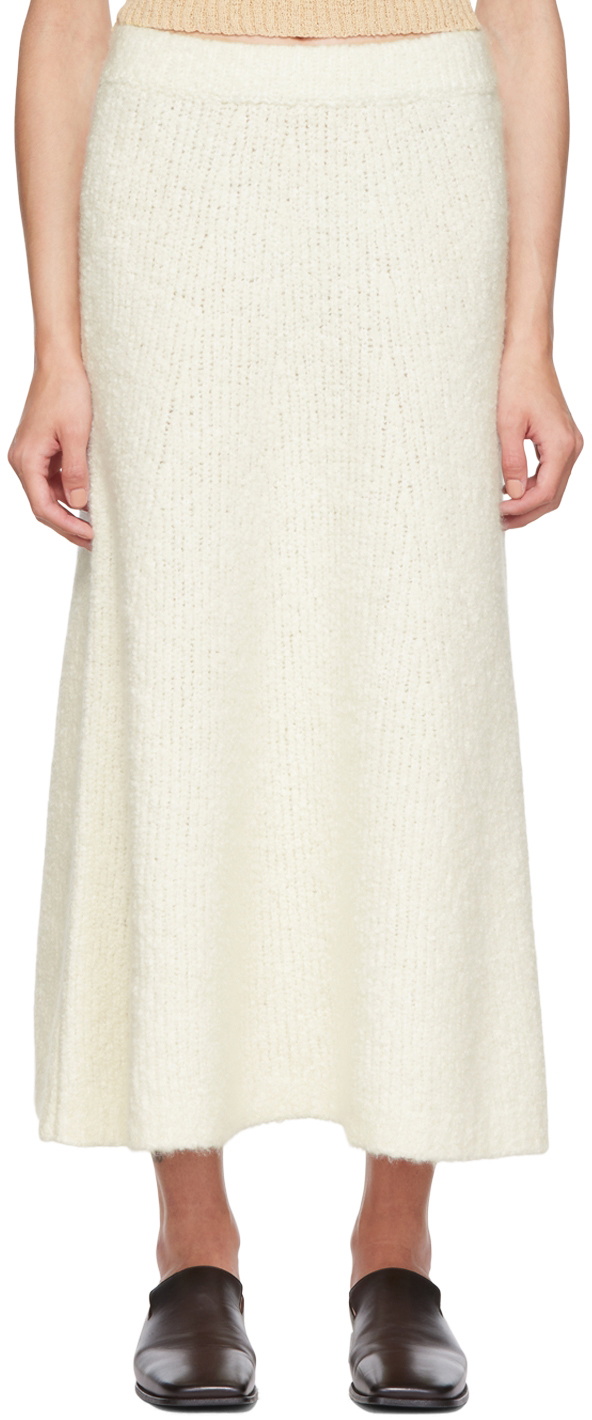 Gabriela Hearst Off-White Pablo Maxi Skirt Gabriela Hearst