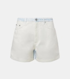 Stella McCartney Mid-rise denim shorts